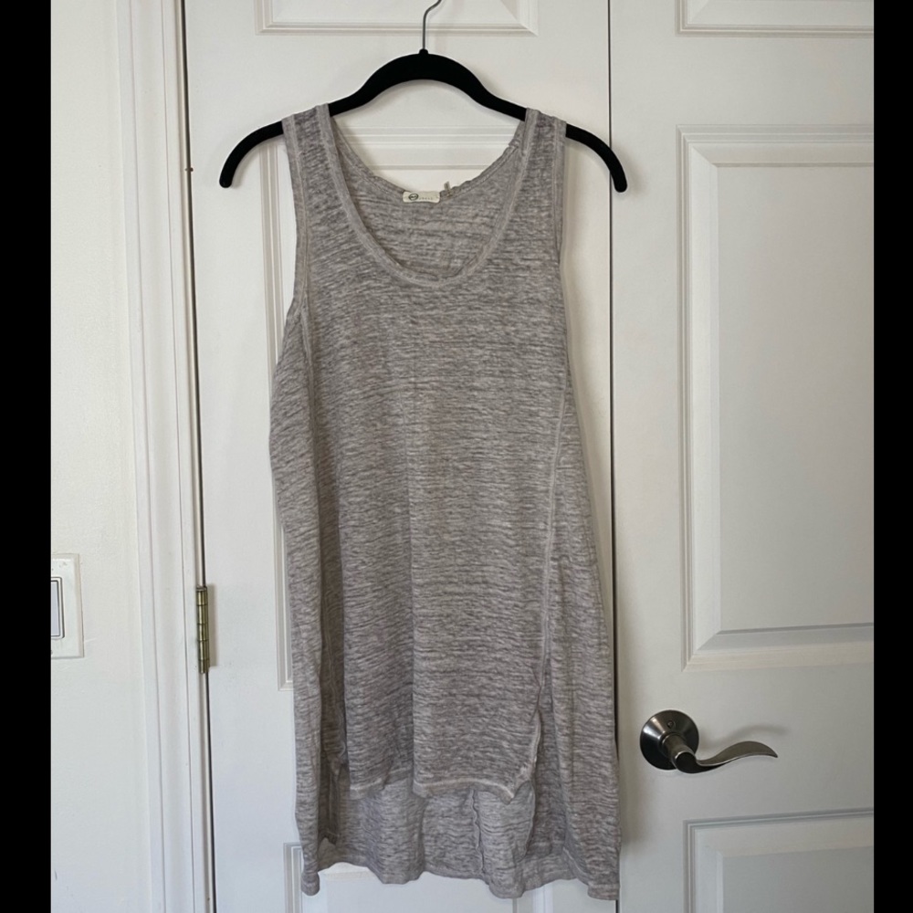AG heather grey tank top